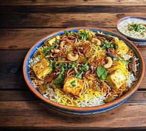 Paneer biryani