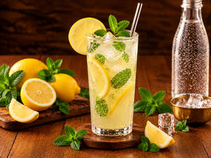 Homemade Lemonade Soda