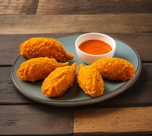 Crispy Fried Paneer Momos [10 Pieces]
