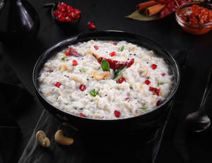 Tadka Curd-Rice Bowl.
