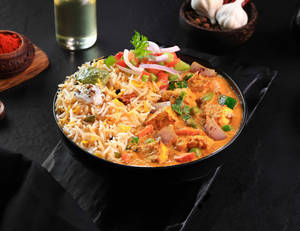 Ludhiana Subz Lababdar [Masala Rice] Bowl.