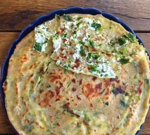 Aloo and cauliflower paratha