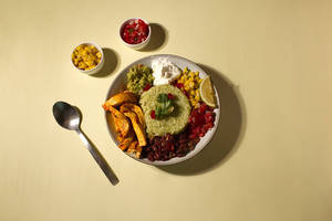 Peri Peri Paneer Steak Bowl