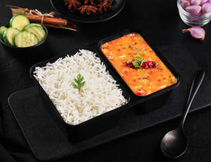 Dal Tadka Mini Rice Bowl.