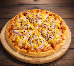 Corn Onion Cheese Pizza 7-Inch