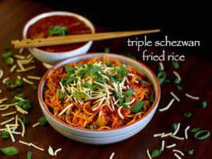 Triple Fried Rice