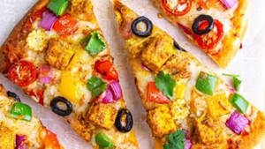 Paneer Tikka Pizza