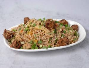 Veg Manchurian Fried Rice