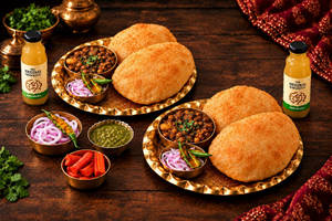 Chole Bhature With Shikanji Combo (2)