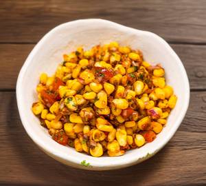 Sweet Corn Masala homemade