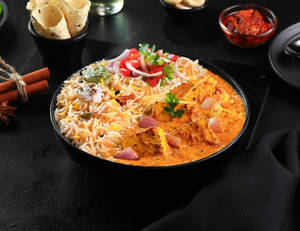 GT Road Paneer Mughlai [Masala Rice] Bowl.