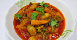 Mushroom Baby Corn