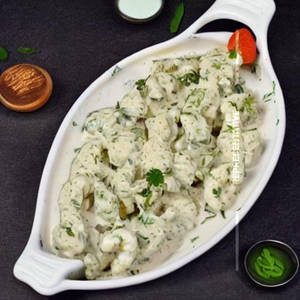 Butter Kalimiri Prawns (white Sauce)