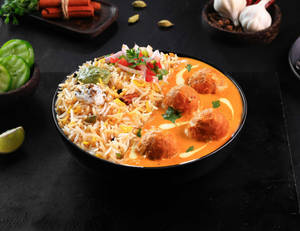 Lucky Da Malai Kofta [Masala Rice] Bowl.