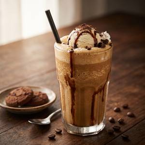 Cold Coffee With Ice-cream
