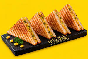 Corn And Cheese Sandwich