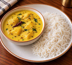 Kadhi Chawal Meal(no Onion, No Garlic)