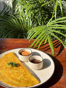 Chickpea And Asparagus Crepe