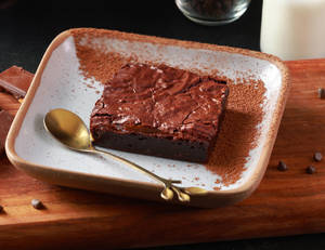 Double Chocolate Brownie.