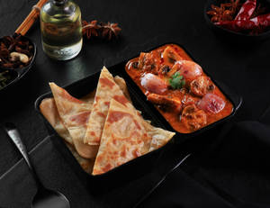 Jalandhari Mushroom Masala [Paratha] Bowl.