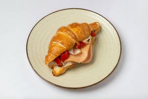 Chicken Salami Croissant [1 Piece]