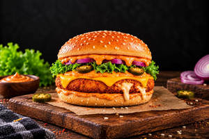 Bugs Americano Cheese Burger