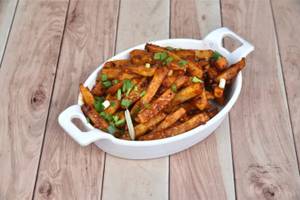 Singapore Chilli Garlic Fries