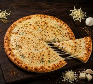 Double Cheese Margherita Pizza