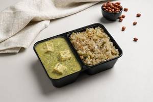 Sabudana Khichdi & Hariyali Malai Paneer Dabba