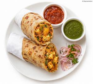 Aloo Paneer Frankie
