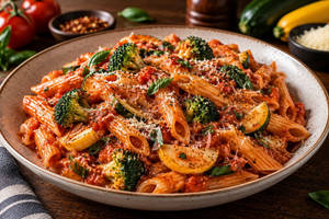 Penne Arrabbiata ( Red Sauce) Pasta
