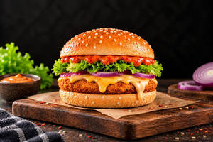 Bugs Chilli Cheese Burger