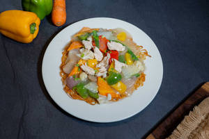 Chicken Pan Fried Noodles