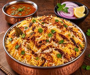 Veg dum biryani