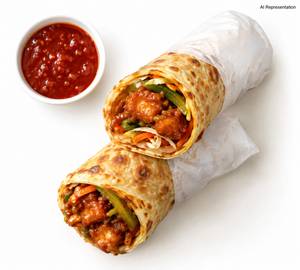Aloo Manchurian Frankie