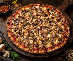 Paneer Mushroom Pizza