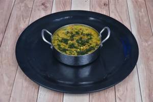 Daal Palak, Roasted Garlic
