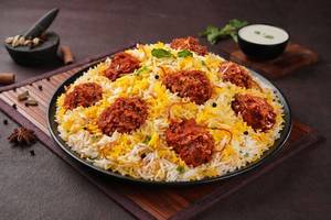 Lucknowi Chicken 65 Biryani (Serves 1)
