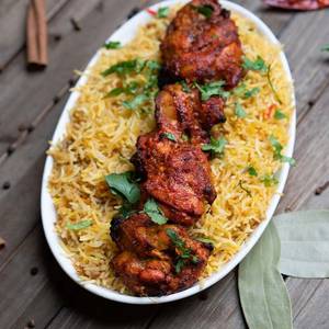 Chicken Biryani Full 12 Pcs Tikka(1500ml)