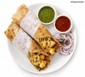Aloo Paneer Cheese Frankie