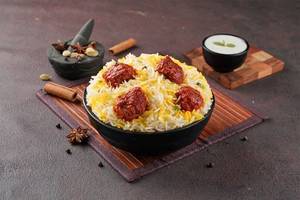 Lucknowi Chicken 65 Mini Biryani