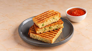 Masala Aloo Cheese Sandwich