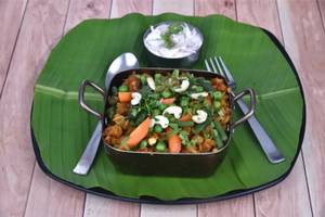 Vegetable Kothu Parotta