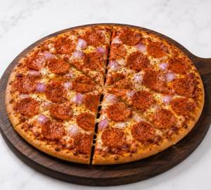 Classic Chicken Pepperoni Pizza