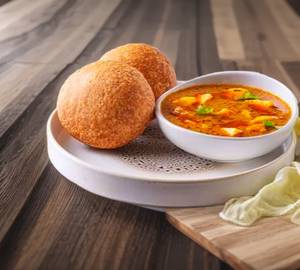 (2 ) Samosa With Aloo Sabzi Cold Drink [250 Ml]