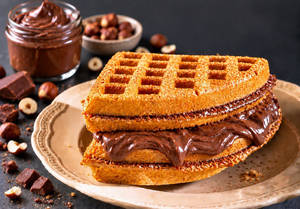 Naked Nutella Waffle