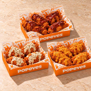 12 Pcs Classic Wings Bucket