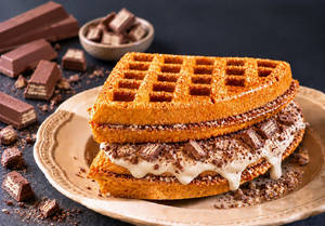 Kitkat Crunch Waffle
