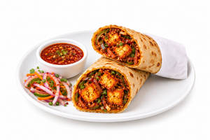 Paneer Schezwan Wrap