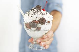 Oreo Crumble Sundae
